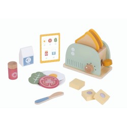 Grille-Pain en Bois Pastel pour Enfant – Jouet Montessori | Child & Home