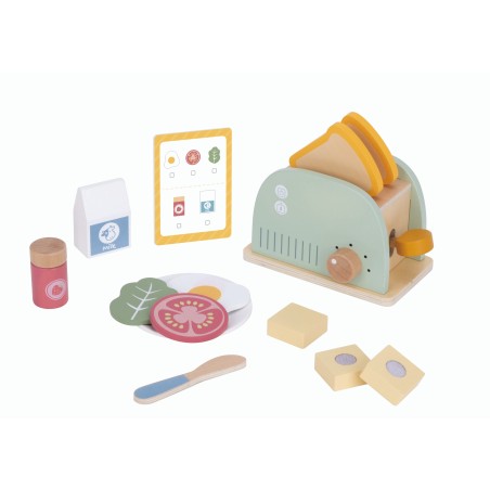 Grille-Pain en Bois Pastel pour Enfant – Jouet Montessori | Child & Home