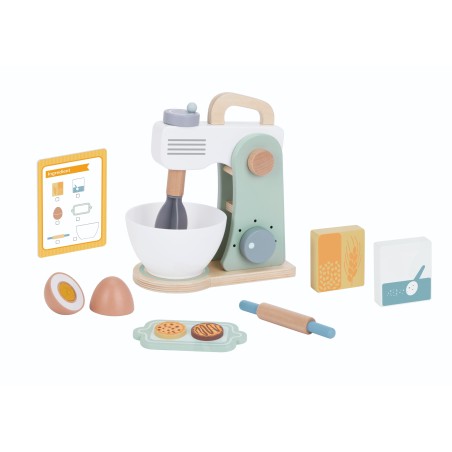 Mixeur en Bois Pastel pour Enfant – Jouet Cuisine Montessori | Child & Home